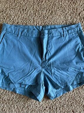 EUC Patagonia Women's Teal-Blue Shorts